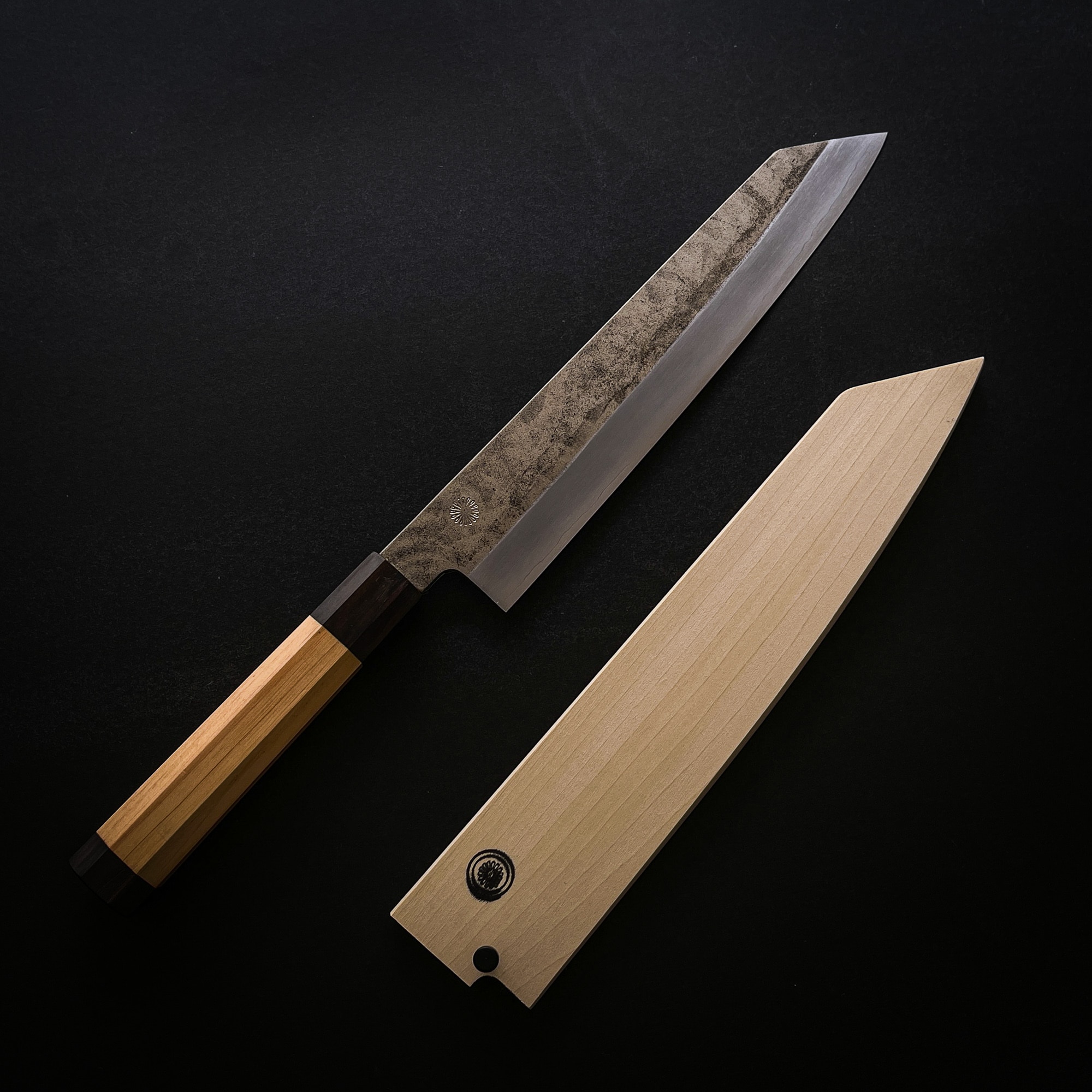 9 Fishing Knife Professional Japanese Chef Knife Forged Kiritsuke
