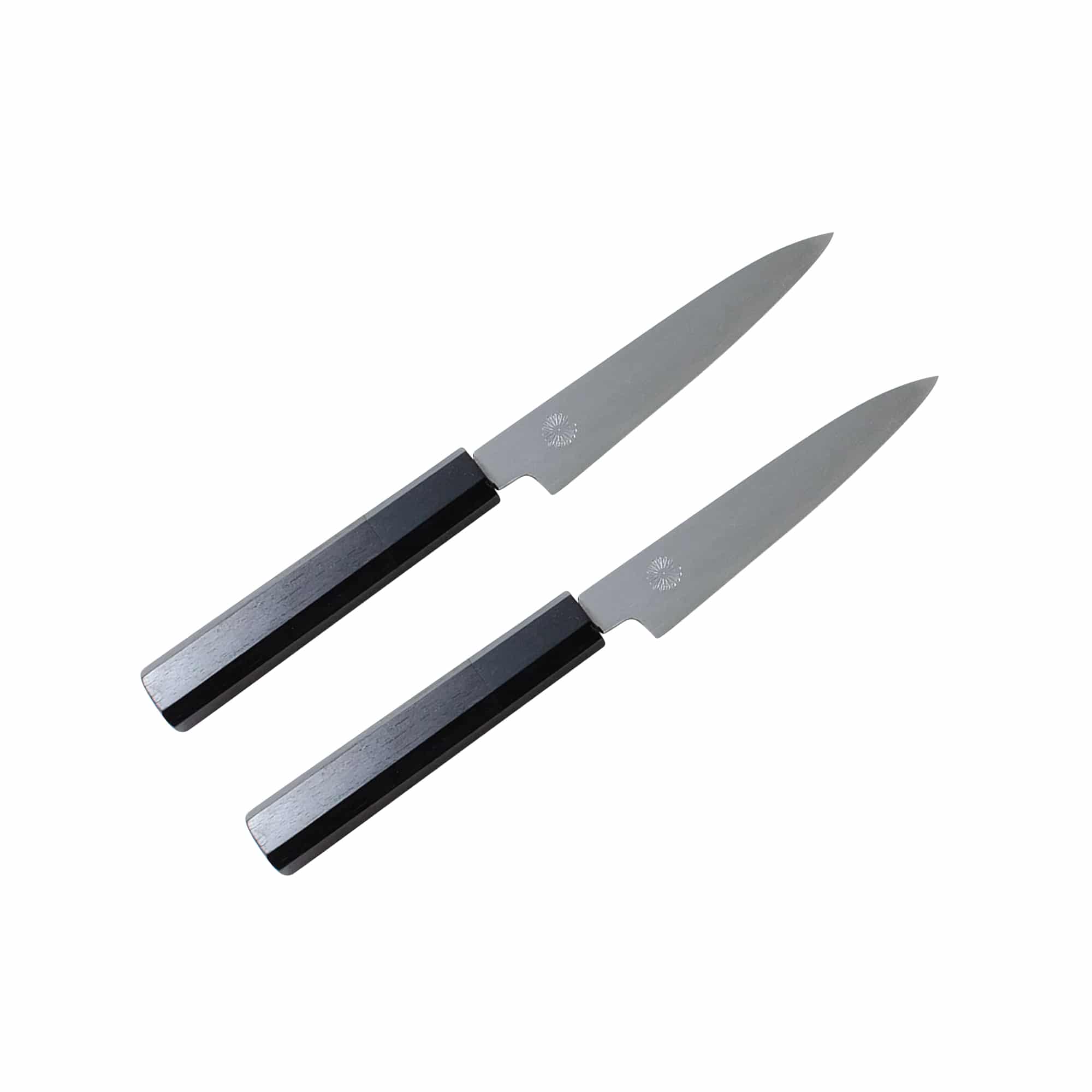 Kikusumi Black Ceramic Collection 5 Piece Chef Knife Gift Set Bundle - BENI  Red Handle - Kikusumi Knife SHOP